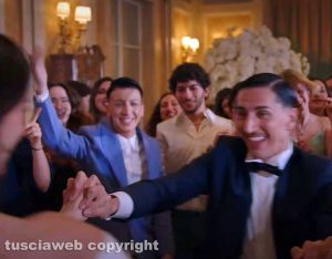 Sanremo - Il viterbese Leonardo Mordecchi nella videoclip di Sal Da Vinci