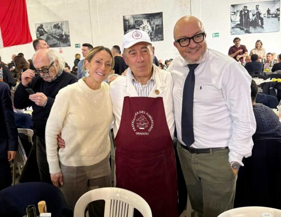 Gradoli - Arianna Meloni al Pranzo del Purgatorio