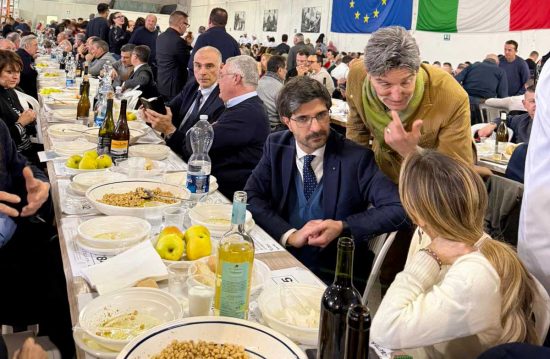 Gradoli - Arianna Meloni al Pranzo del Purgatorio