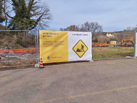 Viterbo - Acquabianca, ripartono le opere di urbanizzazione