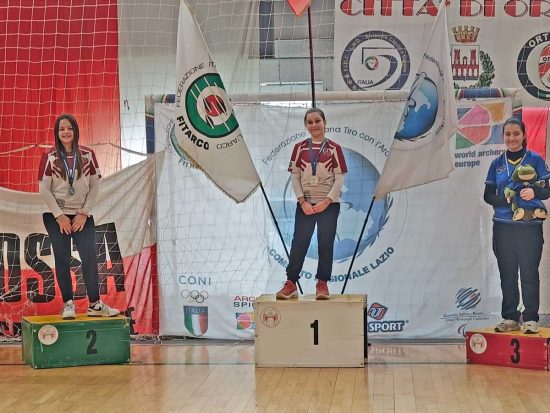 Sport - Asd Arcieri delle Due Torri al campionato regionale Indoor di Orte