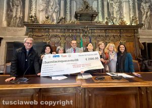 Don Flavio Valeri, Mara Piergentili, Anna Lupino, Luciano Barozzi, Chiara Frontini, Rosanna Giliberto, Paola Massarelli e Katia Scardozzi