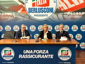 Maurizio Gasparri, Stefania Craxi, Francesco Battistoni
