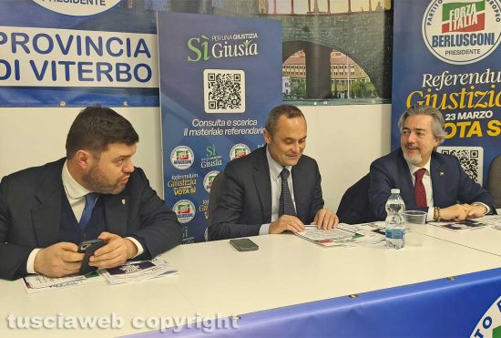 Viterbo - Alessandro Romoli, Enrico Costa, Francesco Battistoni