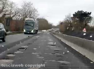 Orte - Crateri sulla superstrada Viterbo-Orte