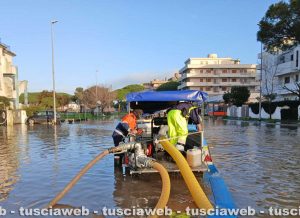 Maltempo a Tarquinia - Allagamenti