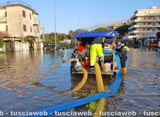 Maltempo a Tarquinia - Allagamenti
