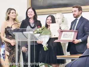 Annamaria Mihalache premiata in Campidoglio