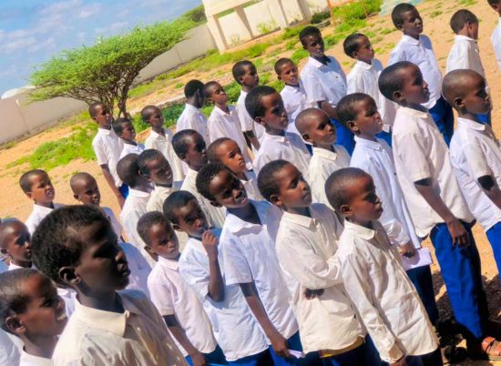 La scuola d'infanzia in Somalia