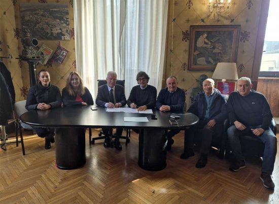 Vetralla - Sottoscritto il Protocollo tra comune di Vetralla e Anas per la realizzazione della nuova rotatoria sulla Cassia