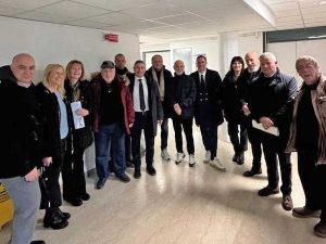 Ronciglione - La visita all'ospedale