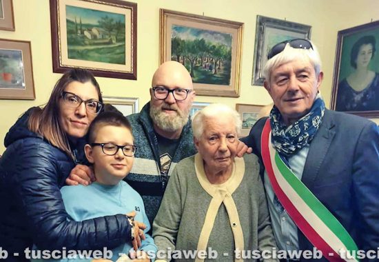 Capodimonte - Qualberta Zampiglia compie 100 anni