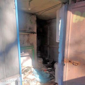 Viterbo - Degrado al campo sportivo al Pilastro