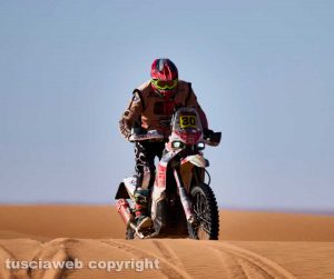 Il pilota viterbese Emiliano Capponi