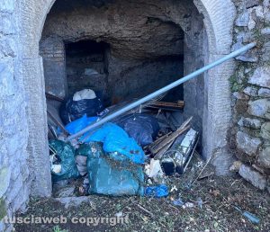 Viterbo - Degrado in via San Clemente