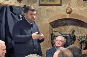 Blera - Alessandro Romoli alla cena di Forza Italia