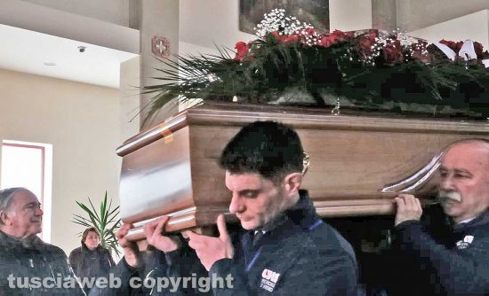 Viterbo - I funerali di Ilio Cosimo Buffelli