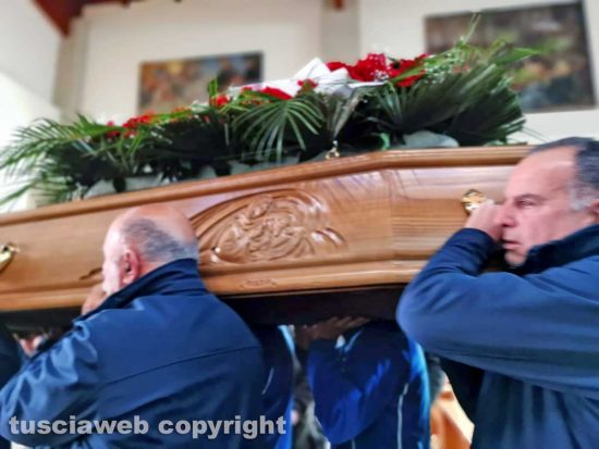 Viterbo - I funerali di Ilio Cosimo Buffelli