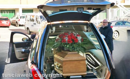 Viterbo - I funerali di Ilio Cosimo Buffelli
