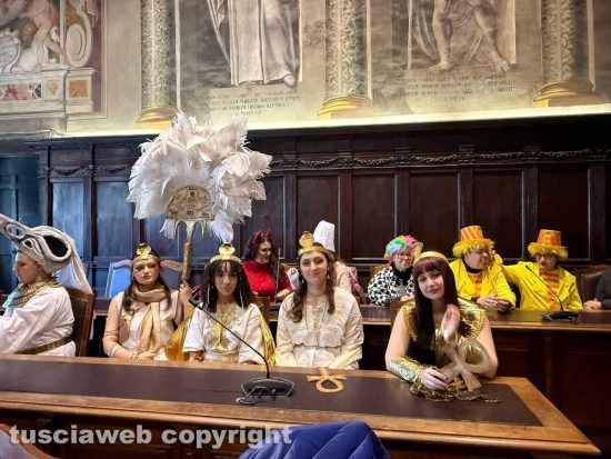 Viterbo - La presentazione del Carnevale
