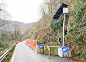 Iniziati i lavori di messa in sicurezza della scarpata stradale lungo la provinciale Valle di Vico
