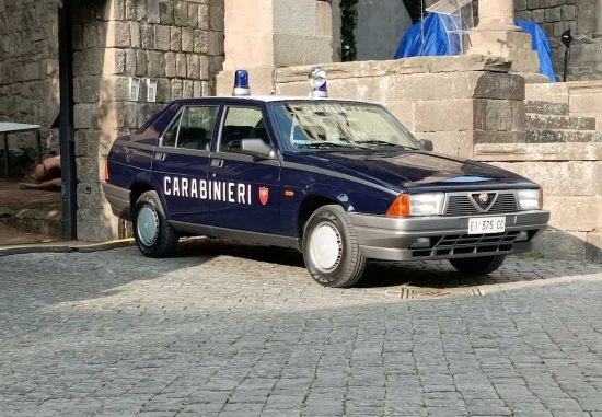 La Alfa Romeo 75 dei carabinieri di Giovanni Conti
