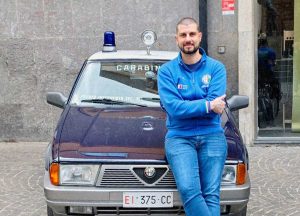 La Alfa Romeo 75 dei carabinieri di Giovanni Conti