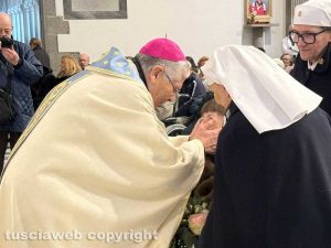Viterbo - La Quercia - Giornata mondiale del malato - Festa della Madonna di Lourdes - Il vescovo Orazio Francesco Piazza