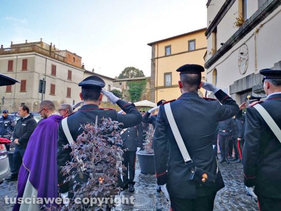 Marta - I funerale del vicebrigadiere dell’arma dei carabinieri Michele Lamberti