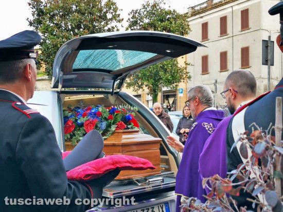 Marta - I funerale del vicebrigadiere dell’arma dei carabinieri Michele Lamberti