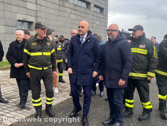 Viterbo - Vigili del fuoco - Emanuele Prisco e Mauro Rotelli