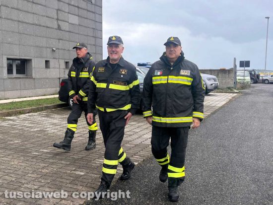 Viterbo - Vigili del fuoco - L'inaugurazione della sede
