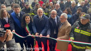 Viterbo - Vigili del fuoco - L'inaugurazione della sede