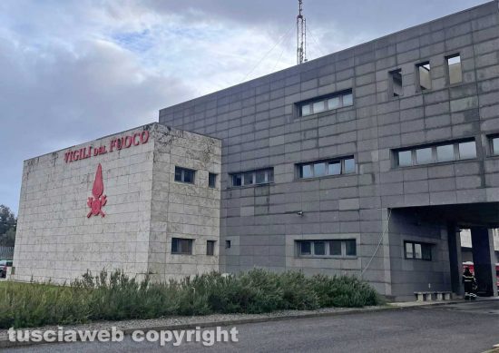 Viterbo - Vigili del fuoco - La caserma