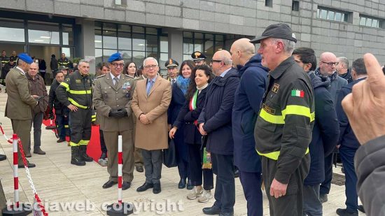 Viterbo - Vigili del fuoco - L'inaugurazione della sede