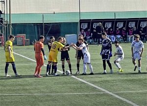 Il pre-gara di Campus Eur - Viterbese