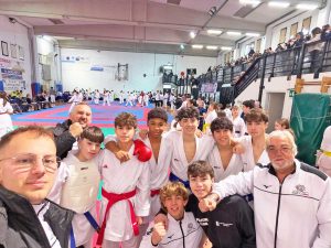 Gli atleti dell'Asd Politini