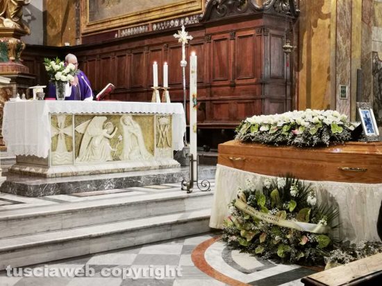 Grotte di Castro - Il funerale di Mauro Gioacchini
