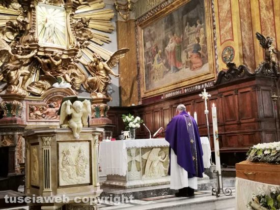 Grotte di Castro - Il funerale di Mauro Gioacchini