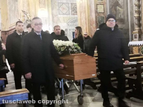 Grotte di Castro - Il funerale di Mauro Gioacchini