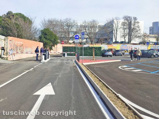 Civitavecchia - Il parcheggio al tribunale