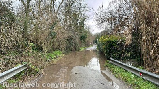 Viterbo - Strada Signorino come un fiume
