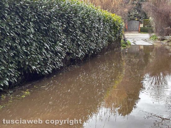 Viterbo - Strada Signorino come un fiume