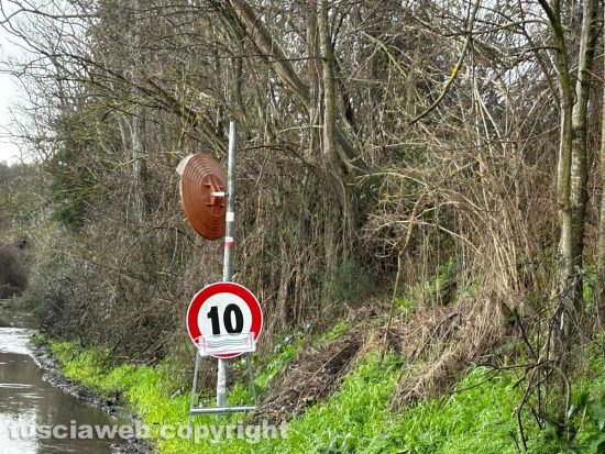 Viterbo - Strada Signorino come un fiume