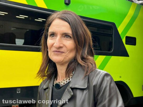 Orte - Il nuovo treno regionale per il Lazio - Maria Annunziata Giaconia, direttrice operations regionale Trenitalia