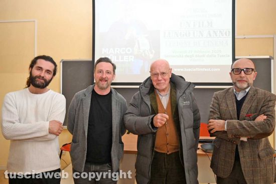 Ado Hasanović, Giacomo Nencioni, Marco Müller e Mauro Morucci