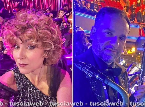 Maria Letizia Beneduce e Marco Guidolotti a Sanremo