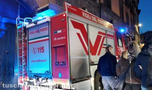 Viterbo - Esplosione in pieno centro di una bomba carta