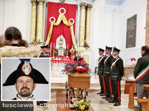 Marta - I funerale del vicebrigadiere dell’arma dei carabinieri Michele Lamberti