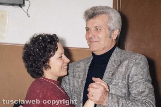 Francesca, al secolo Costanza Mezzetti, col marito Paolo Berni